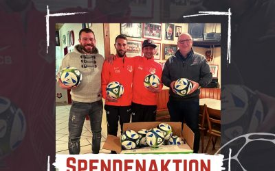 Modehaus Frey spendet dem FV Wildbad hochwertige Fußbälle