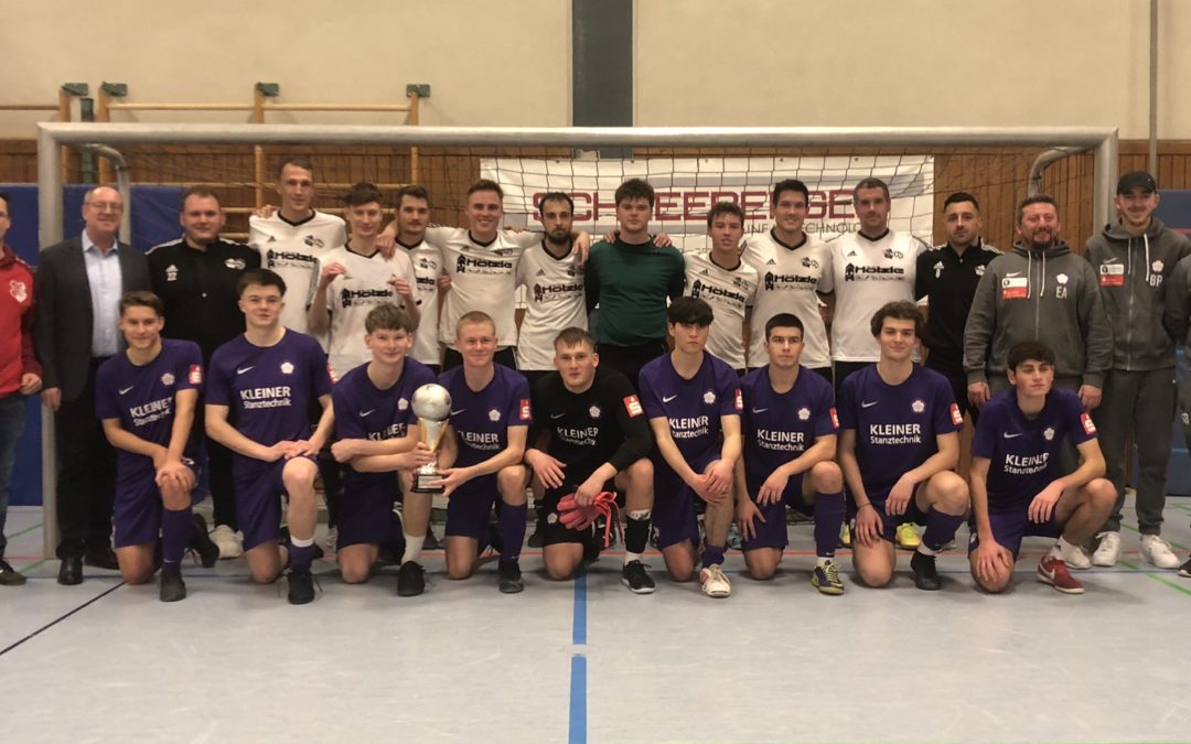 A-Junioren des FC Nöttingen gewinnen den 19. Schneeberger-Cup